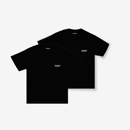 Essential T-Shirt Duo Pack Black